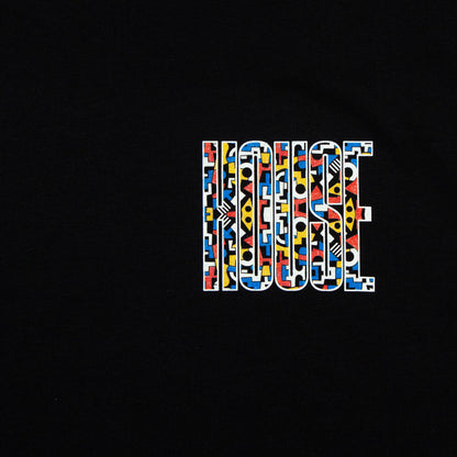 Bebop Higher House Back Print - Tshirt - Black