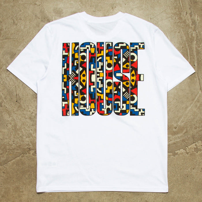 Bebop Higher House Back Print - Tshirt - White