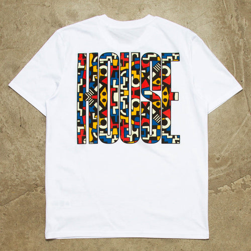 Bebop Higher House Back Print - Tshirt - White