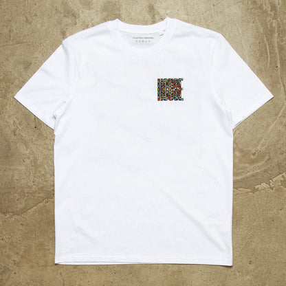 Bebop Higher House Back Print - Tshirt - White
