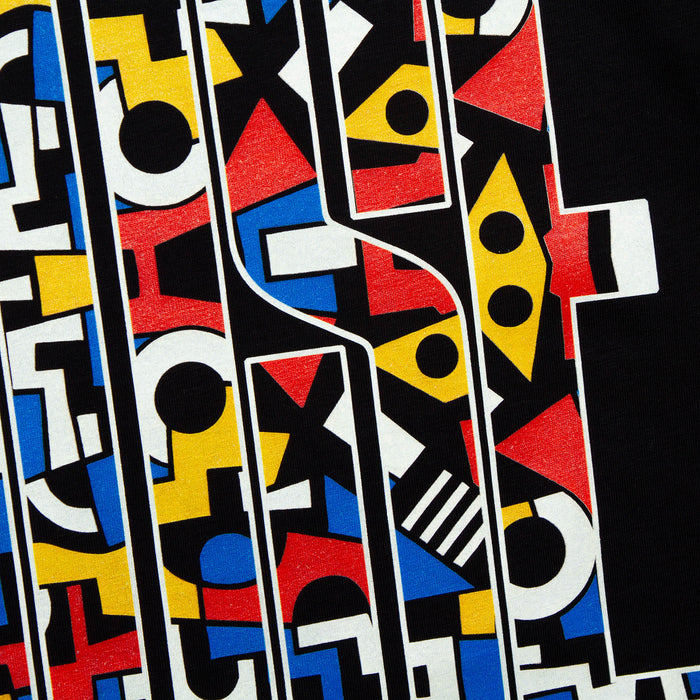 Bepop Higher House Back Print - Hood - Black