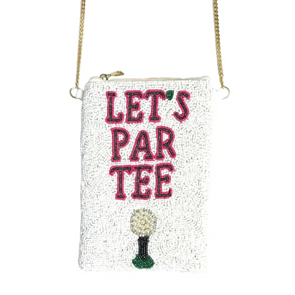 Best of Golf Beaddie Phone Crossbody - Let's Par Tee