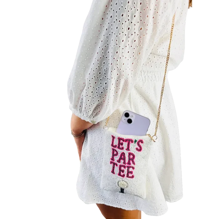 Best of Golf Beaddie Phone Crossbody - Let's Par Tee