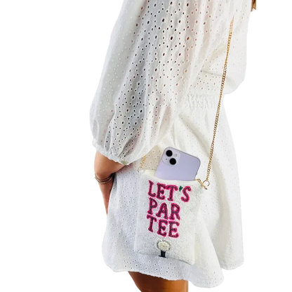 Best of Golf Beaddie Phone Crossbody - Let's Par Tee