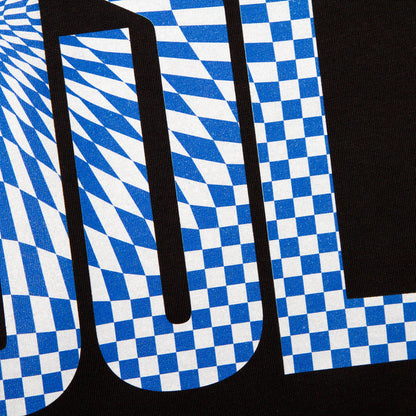 Blue Void Higher House Back Print - Tshirt - Black
