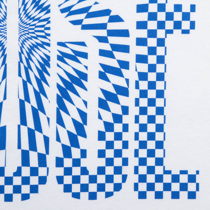 Blue Void Higher House Back Print - Tshirt - White