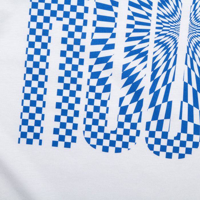 Blue Void Higher House Back Print - Tshirt - White
