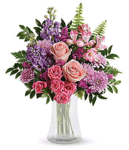 Blush & Berry Bouquet bloomexusa