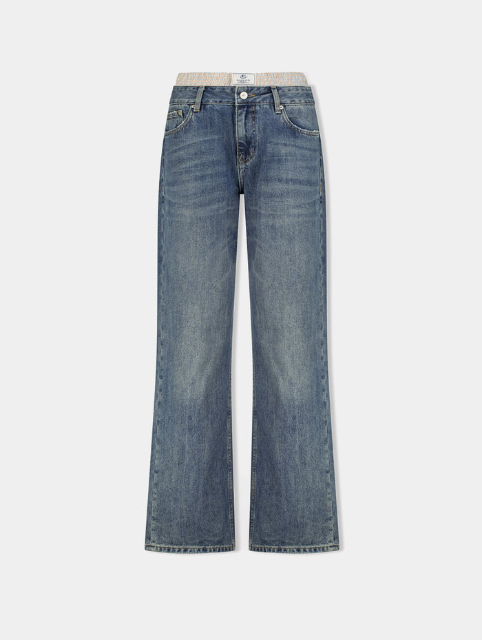 BOXER WAISTBAND JEANS