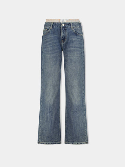 BOXER WAISTBAND JEANS
