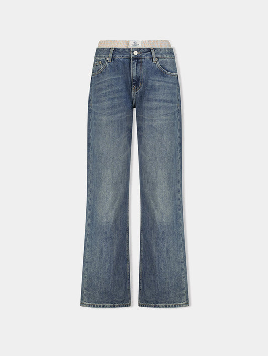 BOXER WAISTBAND JEANS