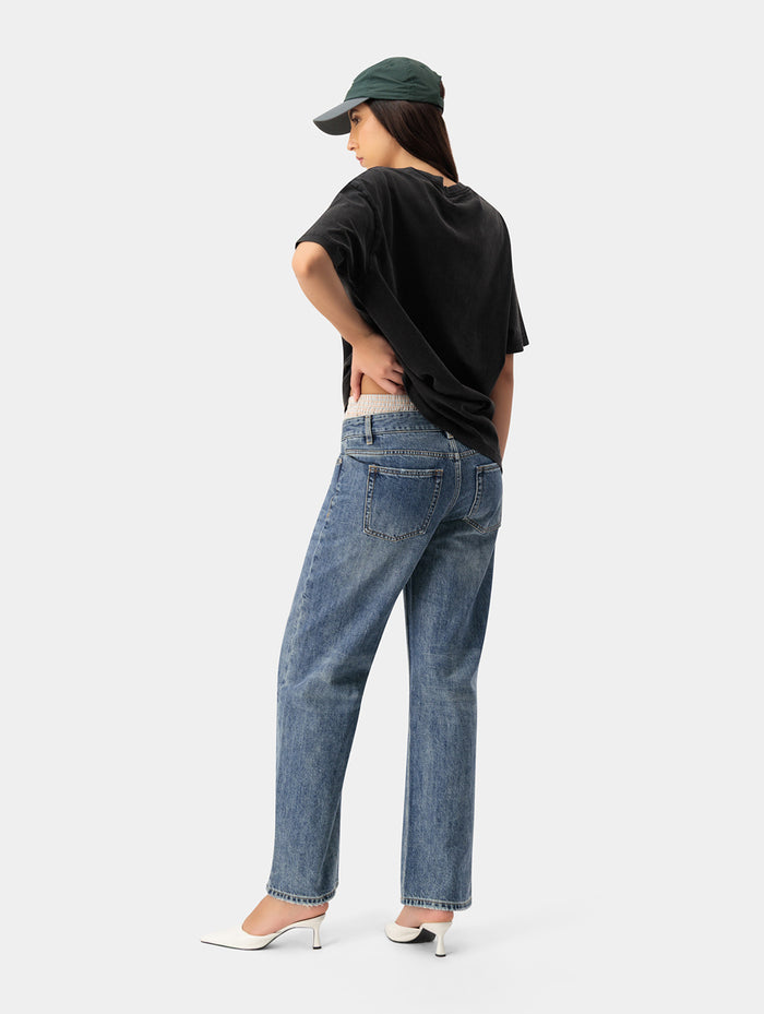 BOXER WAISTBAND JEANS