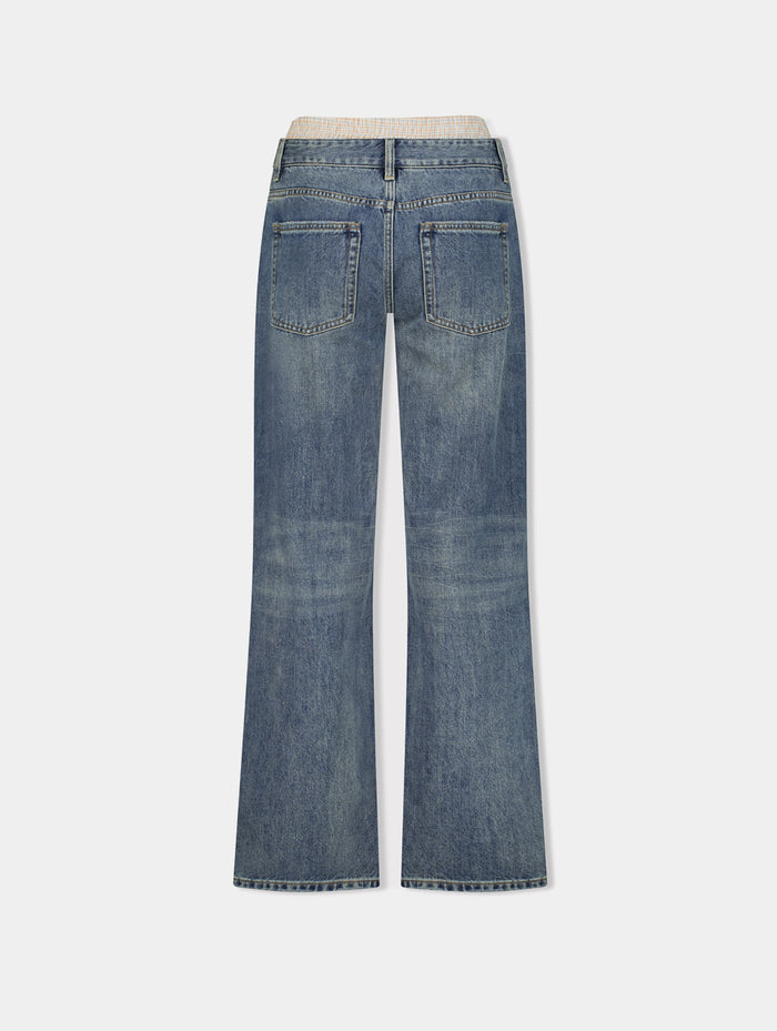 BOXER WAISTBAND JEANS