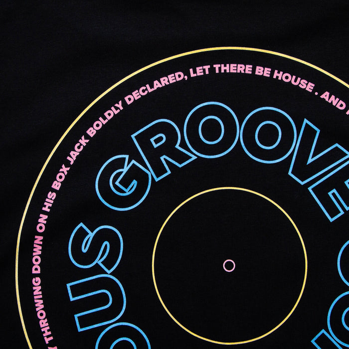 BP Continuous Groove Back Print - Tshirt - Black