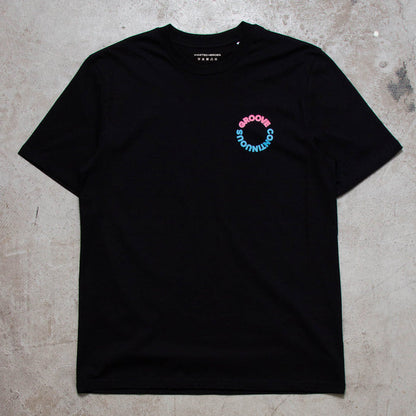 BP Continuous Groove Back Print - Tshirt - Black