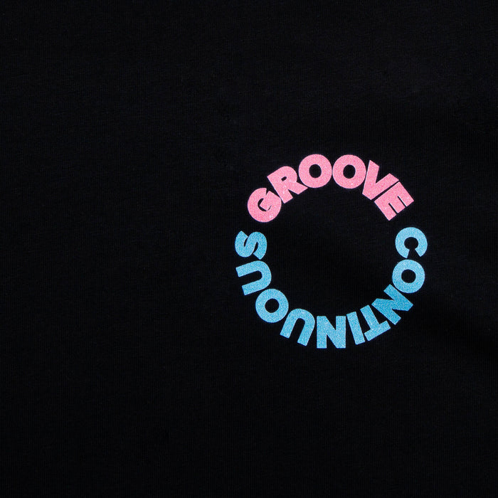 BP Continuous Groove Back Print - Tshirt - Black