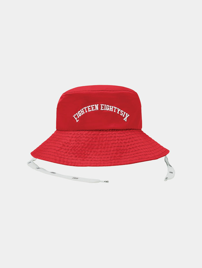 BUCKET HAT RED