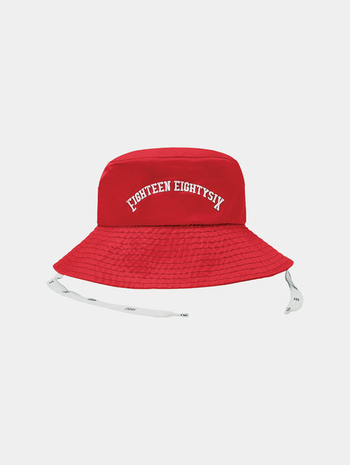 BUCKET HAT RED