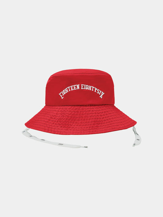 BUCKET HAT RED