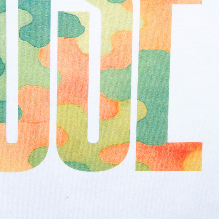 Camo Higher House Back Print - Tshirt - White