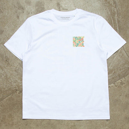 Camo Higher House Back Print - Tshirt - White