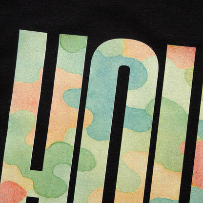 Camo Higher House Front Print - Tshirt - Black