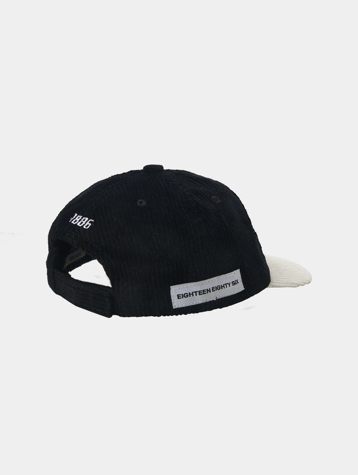 CAP - BLACK & OFF WHITE