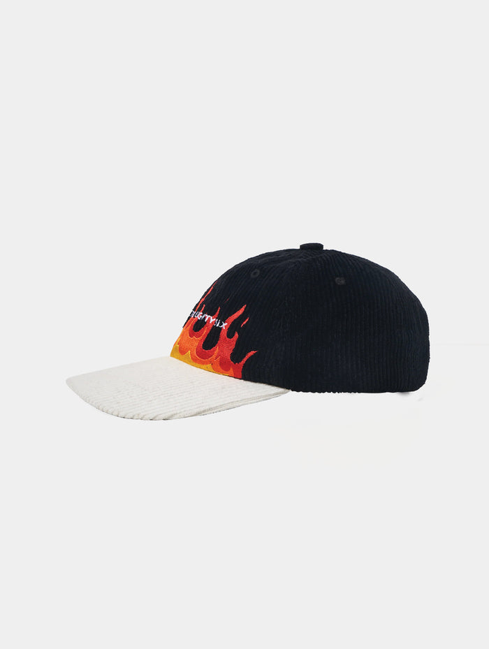 CAP - BLACK & OFF WHITE