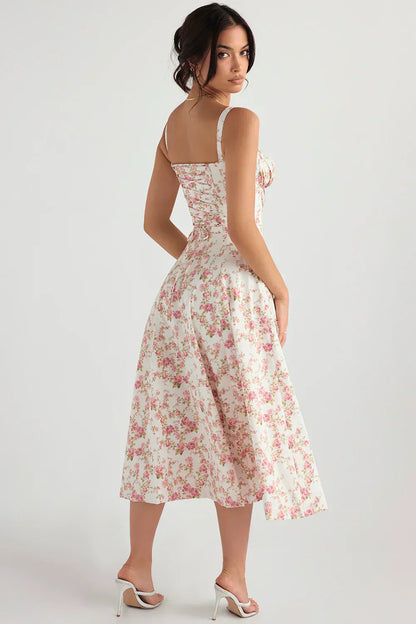 Livette - Flower Midi Dress