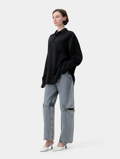 CASUAL SHIRT - BLACK