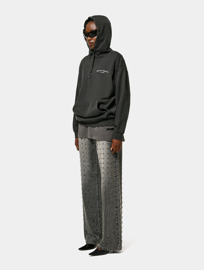 CLASSIC 1886 GALLERY HOODIE - DARK GREY