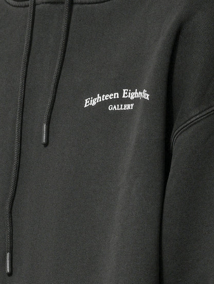 CLASSIC 1886 GALLERY HOODIE - DARK GREY