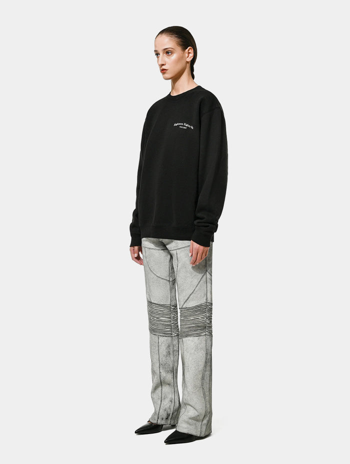 CLASSIC 1886 GALLERY SWEATSHIRT- BLACK