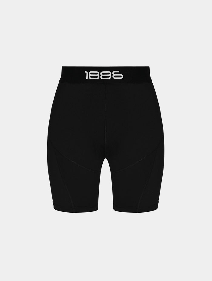 CLASSIC BIKER SHORTS - BLACK