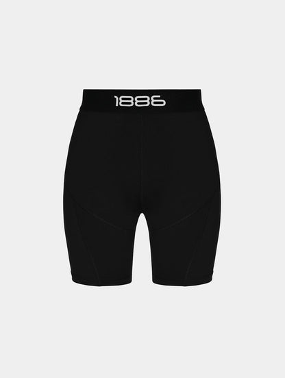 CLASSIC BIKER SHORTS - BLACK