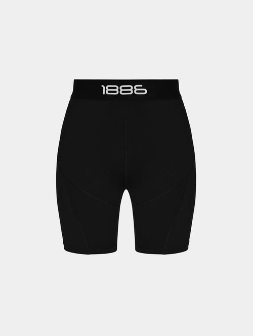 CLASSIC BIKER SHORTS - BLACK