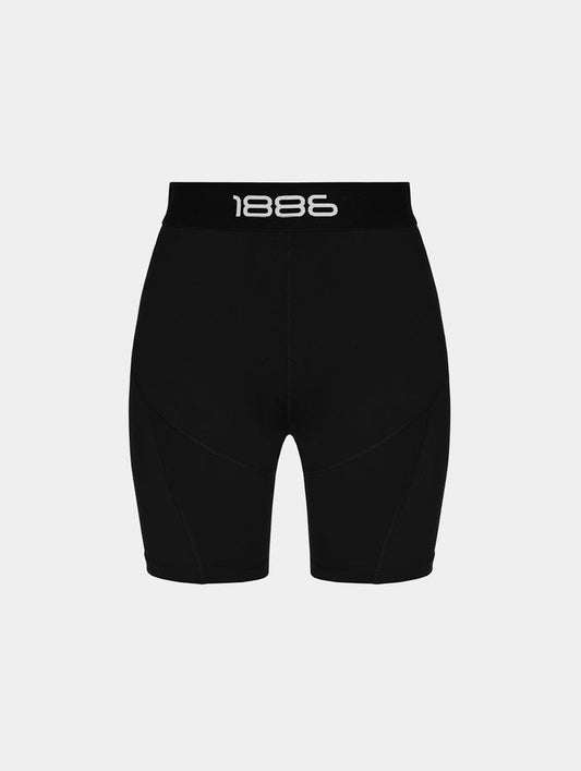 CLASSIC BIKER SHORTS - BLACK