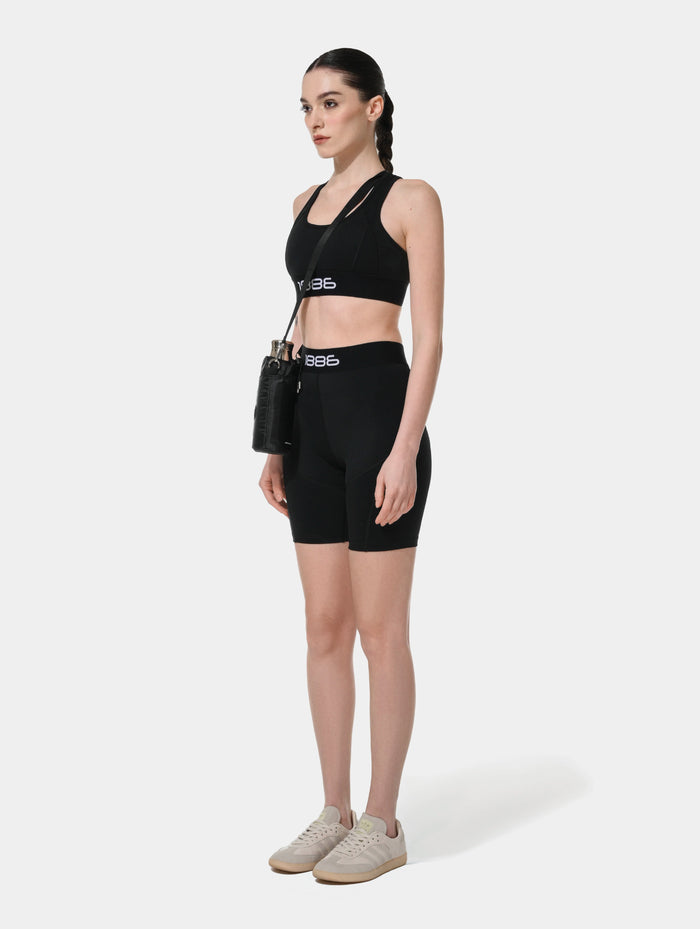 CLASSIC BIKER SHORTS - BLACK