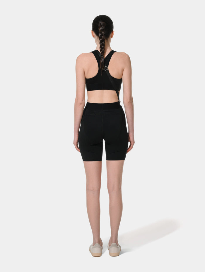 CLASSIC BIKER SHORTS - BLACK
