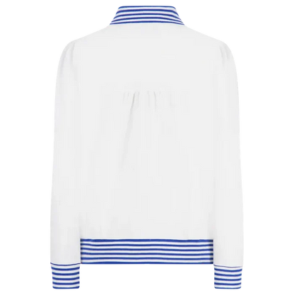 Club & Court Dynasty Jacket - White/Blue