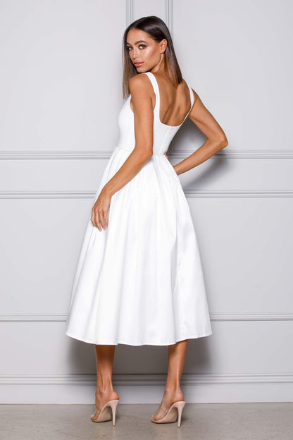 Cora Dress - White