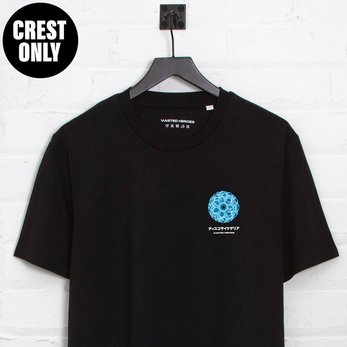 Crest 047 Disco Psychedelia  - Tshirt - Black