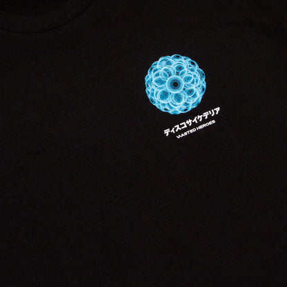 Crest 047 Disco Psychedelia  - Tshirt - Black