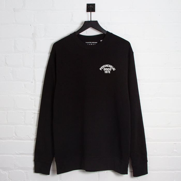 Crest 1972 Psychedelic Disco - Sweatshirt - Black