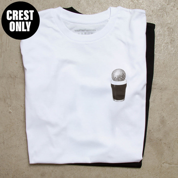 Crest Disco Stout - Tshirt - White