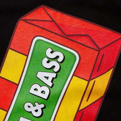 Crest Drumstick & Bass - Tshirt - Black