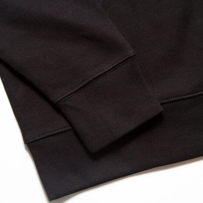 Crest Higher House - Zipped Hood - Black