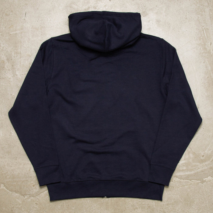 Crest Higher House - Zipped Hood - Navy