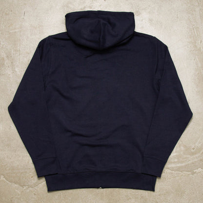Crest Higher House - Zipped Hood - Navy