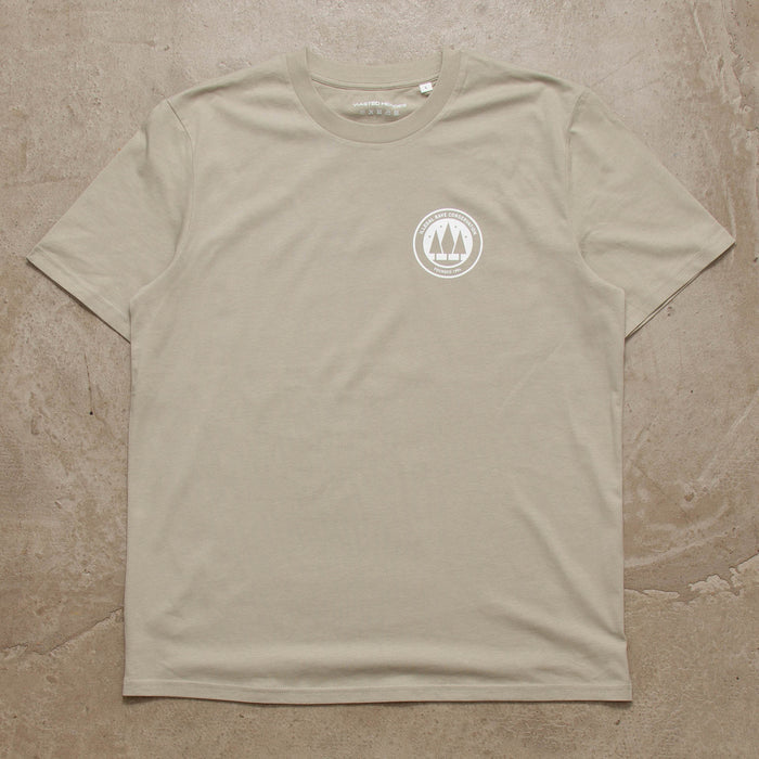 Crest Illegal Rave Conservation - Tshirt - Stone